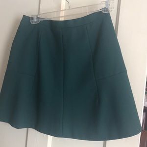 Jcrew green skirt